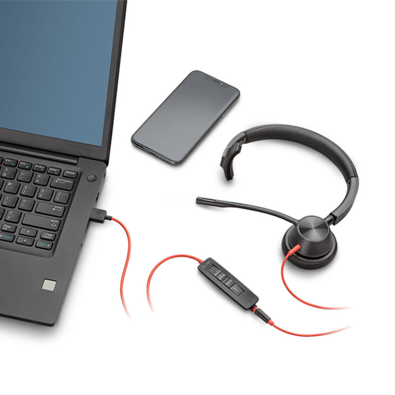 Plantronics Blackwire 3325 USB-A - Newegg.ca